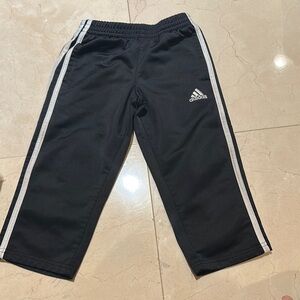 Adidas Kids Black Track Pants
